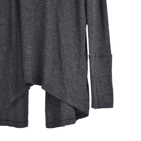 Free People Split Back Cowl Neck Top, large, NWT - Picture 3 of 10